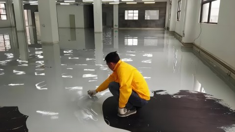 邳州防腐防静电地坪,防腐防静电自流平地坪